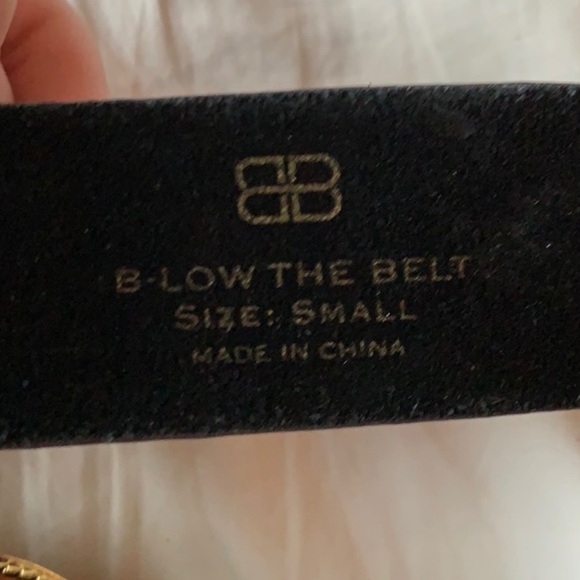 Brand new b-low the belt double buckle belt - Picture 4 of 4